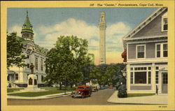 The Center, Provincetown, Cape Cod, MA Postcard