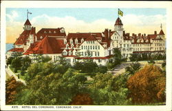 Hotel Del Coronado, Coronado, Calif California Postcard Postcard