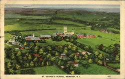 St. George's School Newport, RI Postcard Postcard