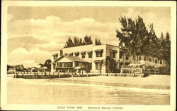 Gulf View Inn Sarasota Beach, FL Postcard Postcard