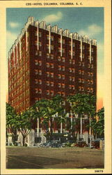 Hotel Columbia South Carolina Postcard Postcard