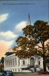 Presbyterian Church Sumter, SC Postcard Postcard