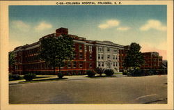 Columbia Hospital South Carolina Postcard Postcard