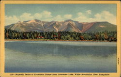 Franconia Range White Mountains, NH Postcard Postcard