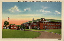 NEC-7 Elizabeth City State Teachers' College, Elizabeth City, N. C North Carolina Postcard Postcard