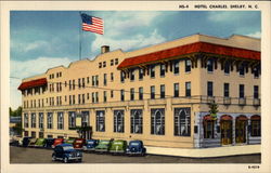 Hotel Charles Shelby, NC Postcard Postcard