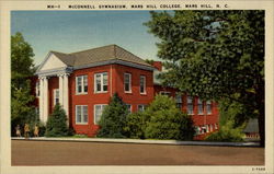 MH-1 McConnell Gymnasium, Mars Hill College, Mars Hill, N.C North Carolina Postcard Postcard