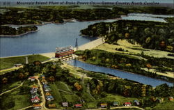 Mountain Island Plant of Duke Power Co Postcard