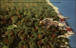 Waterside Theater & Fort Raleigh, Roanoke Island Manteo, NC Postcard Postcard