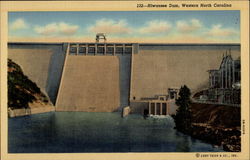 Hiwassee Dam, Western North Carolina Postcard