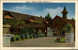 N-204 Eseeola Lodge, Linville, N.C Postcard