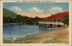 Bathing at Lake Tomahawk Postcard