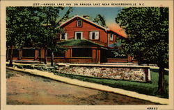 Kanuga Lake Inn on Kanuga Lake Postcard