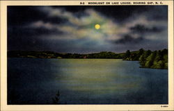 R2 Moonlight on Lake Louise Roaring Gap, NC Postcard Postcard