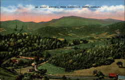 Mount Mitchell Postcard