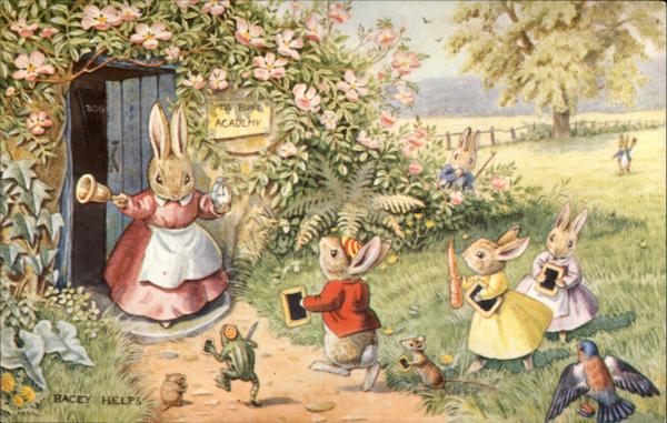 The Late Scholars Racey Helps Dressed Animals