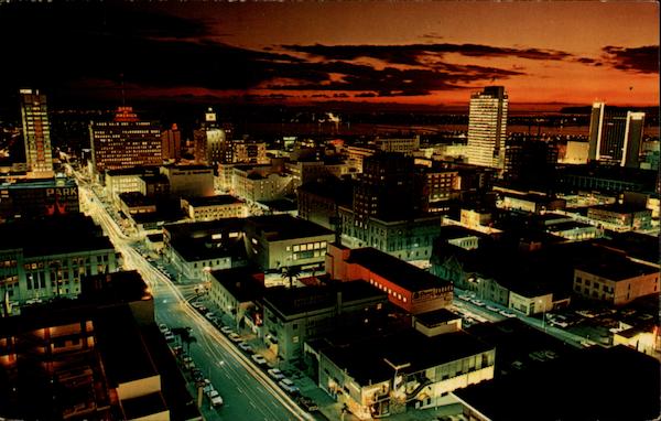 Night Comes to San Diego California