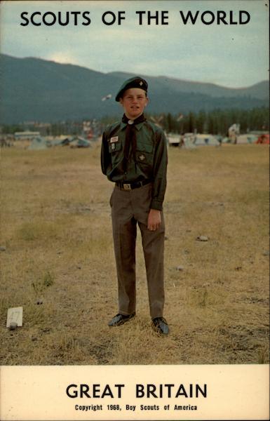 1968 Scouts of the World--Great Britain Boy Scouts
