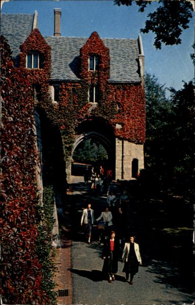 Students of Wellesley College Massachusetts