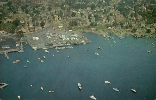 Aerial view of Beverly Massachusetts