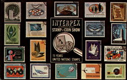 Interpex International Stamp & Coin Show Postcard