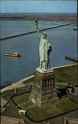 Statue of Liberty National Monument Postcard