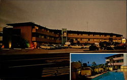 La Jolla Sands Motor Lodge California Postcard Postcard