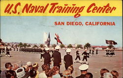 U.S. Naval Training Center Postcard
