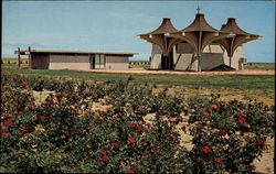 Community Church of California City Postcard Postcard