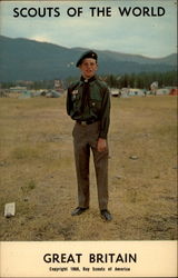 1968 Scouts of the World--Great Britain Postcard