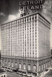 Detroit Leland Hotel Postcard