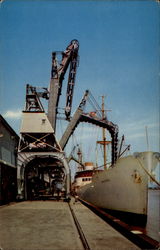 Banana Docks, Port of New Orleans Postcard