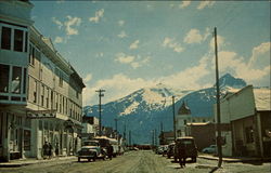 Broadway Skagway, AK Postcard Postcard