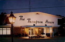 Main building at The Thompson House Postcard