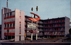 Red Carpet motor lodge Postcard