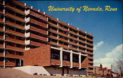 University of Nevada Reno, NV Postcard Postcard