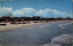 "World's Most Famous Beach" Daytona Beach Postcard