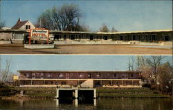 Shoreline Motel Postcard