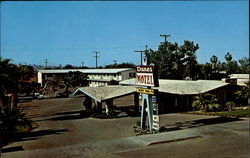 Dunes Motel Blythe, CA Postcard Postcard