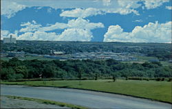 Jamestown, North Dakota seen from "Frontier Village" Postcard Postcard