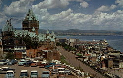 A View From "The Citadel" Quebec City, QC Canada Postcard Postcard
