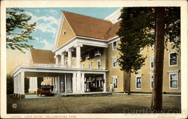 Lake Hotel, Yellowstone Park Yellowstone National Park