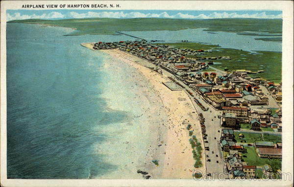 Airplane View Hampton Beach New Hampshire