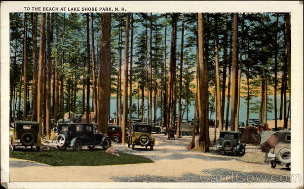 To The Beach At Lake Shore Park Gilford New Hampshire