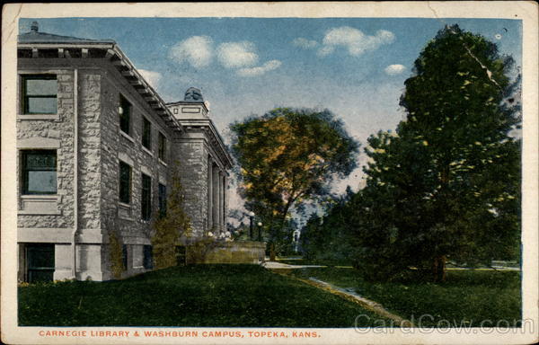 Carnegie Library & Washburn Campus Topeka Kansas