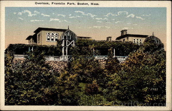 Overlook, Franklin Park, Boston, Mass Massachusetts