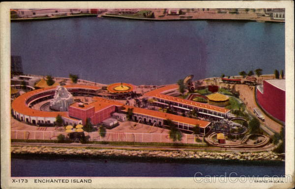 Enchanted Island Chicago Illinois 1933 Chicago World Fair