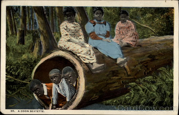 A Coon Sextette Black Americana