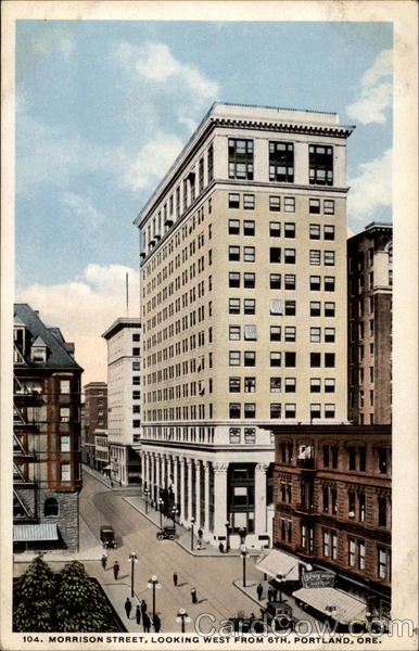 Morrison Street Portland Oregon