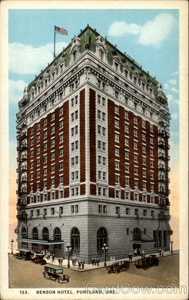 Benson Hotel Portland Oregon